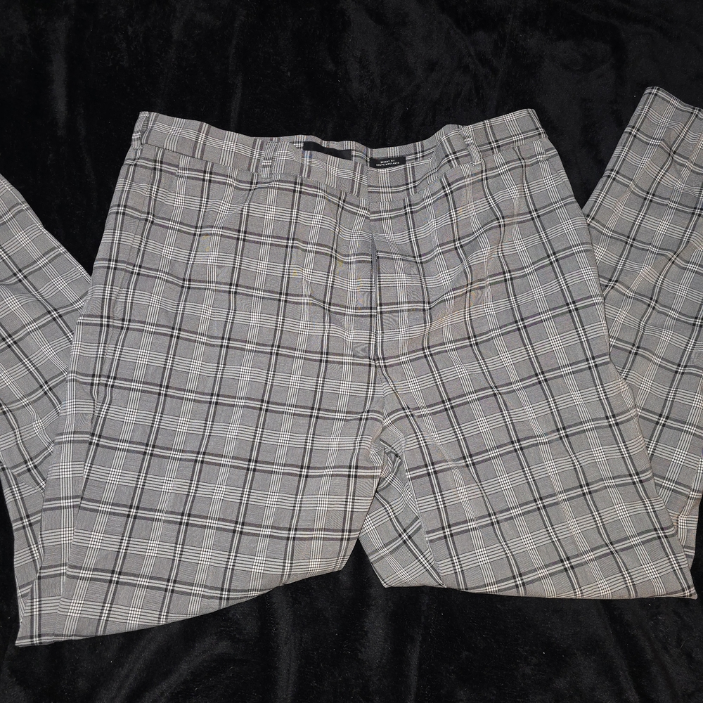 H&M Black and White Plaid Shirt